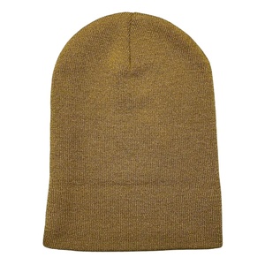 <b>Hat</b> Soft Knit Beanie for <b>Men</b> beanie for sports and also for home use Soft Single Color Knitted <b>Winter</b> Custom Beanies 2026 - Product Image 2