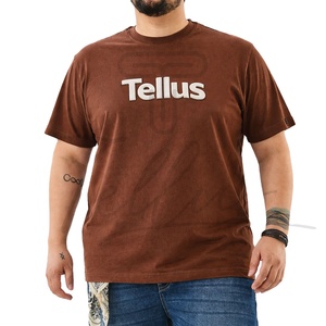 Nueva Camiseta para Hombre, 100% Algodón, Cuello Redondo, Color Sólido, Camiseta para Hombre, Tallas Grandes - Product Image 1