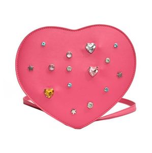 กระเป๋าสะพายไหล่แฟชั่นผู้หญิงหนัง PU รูปหัวใจ - Product Image 4