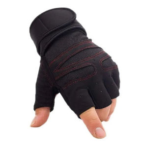 Fitness cyclisme gants demi-doigt hommes femmes respirant poignet soutien Gym haltère haltérophilie gants Sport entraînement gant - Product Image 1