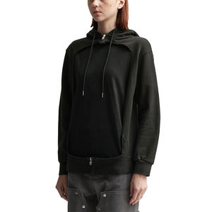 <b>Women's</b> 100% Cotton <b>Hoodies</b> Sweatshirts Cute Loose Fleece Pullover <b>Hoodies</b> with <b>Long</b> Sleeves Front Logo Winter Coat with Pocket - Product Image 6