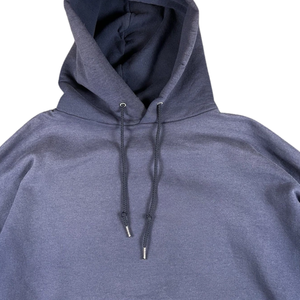 Sun Faded Washed Dark Grey Hoodie Heavy Cotton Sudadera con capucha de gran tamaño Streetwear Hombres Mujeres Loose Fit Plain Pullover Hoodie - Product Image 5