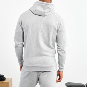 Ensemble de survêtement en molleton pour homme, design tendance, ultra doux, couleur unie, jogging et sweat à capuche - Product Image 3