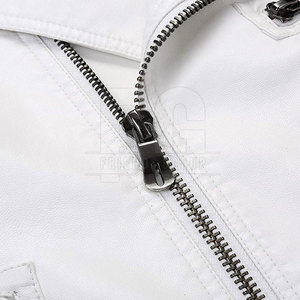 High Quality Genuine <b>Leather</b> Moto Biker Style Waterproof Breathable Windproof Lightweight <b>Long</b> Solid Color Winter <b>Jacket</b> Men - Product Image 4