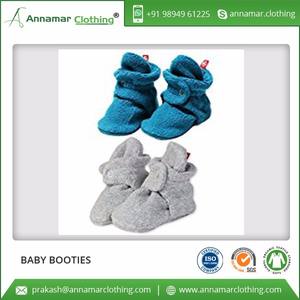 Botines de bebé recién nacido hechos a medida de diseño popular de suministro al por mayor OEM botines de bebé de algodón de color impresionante - Product Image 3