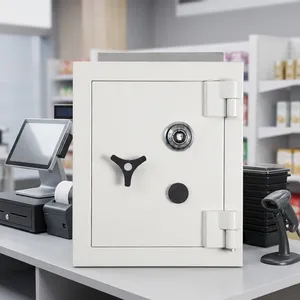 Coffre-fort commercial pour dépôts de fonds, idéal pour les magasins de détail, boîte de dépôt sécurisée ignifuge et robuste pour les dépanneuses CT-150 - Product Image 1