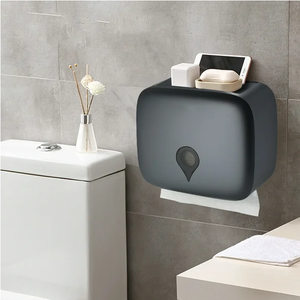 Dispensador de toallas de papel - Manual - Negro - Product Image 3