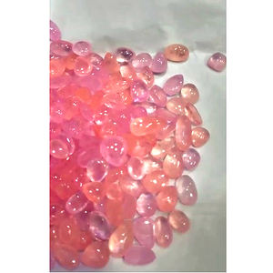 167 pièces de Morganite naturelle 10mm à 21mm ovale poire Cabochon 660 Cts Lot Iroc ventes haute qualité pierres précieuses en vrac cabine US $183 - Product Image 2