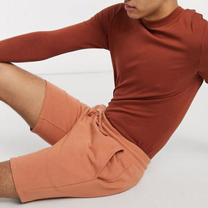 manufacturer custom <b>shorts</b> <b>men</b> jersey skinny 100% cotton <b>men's</b> <b>shorts</b> plain <b>shorts</b> in <b>knee</b> <b>length</b> - Product Image 3