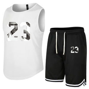 Wholesale Custom Summer New Arrival Polyester Jogging Sportswear Gym Tracksuit and Short 2 Piece Shorts <b>Men</b> T Shirt <b>Set</b> - Product Image 1