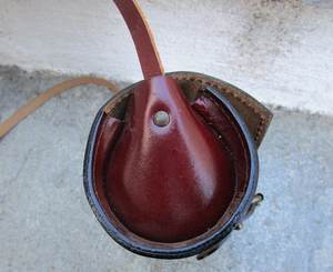 Sac Boston en cuir léger pour dames sac à main pour femmes avec fermeture à glissière sac de maquillage cylindrique LCYB-0021 - Product Image 2