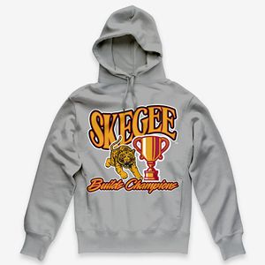 Sudadera con capucha de invierno de lana con forro liso SKEGEE construida para Champions Tiger Trophy Graphic School Spirit sudadera ropa universitaria personalizada - Product Image 4