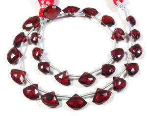 คุณภาพสูง8-12มม. โกเมนโมซัมบิกธรรมชาติ10 "เกลียว25ชิ้นลูกปัดตัดเหลี่ยมเพชรพลอยโกเมนแอฟริกันลูกปัดแฟนซีสำหรับเครื่องประดับ - Product Image 3