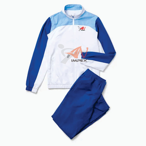 Ensemble survêtement en nylon personnalisé pour homme, veste zippée, jogging, ensemble de survêtement, logo brodé, vêtements de sport décontractés, ensemble coupe-vent pour homme - Product Image 1