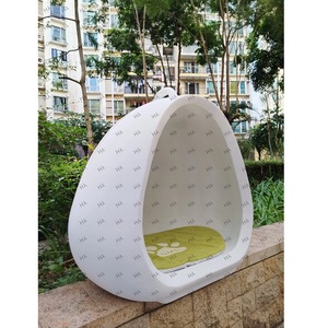 Venta directa de fábrica compuesto de polímero de moda al aire libre mascota Villa Animal patrón gato perro casa sala de estar duradero impermeable - Product Image 3