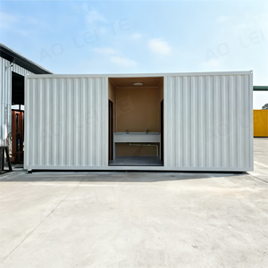 Contenedor <span class=keywords><strong>de</strong></span> baño público fácil <span class=keywords><strong>de</strong></span> mover, conectado al agua y la electricidad, se puede poner en uso y colocar en cualquier lugar necesario - Product Image 2