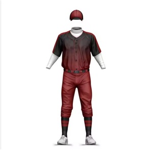 Uniforme de Béisbol Profesional de Alta Calidad, Transpirable, de Secado Rápido, Anti-UV, Antibacteriano, con Nombre de Equipo Personalizado, Venta al Por Mayor, OEM - Product Image 6