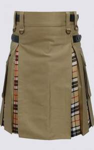 Kilt utilitario para hombre de tartán escocés híbrido - Product Image 4