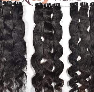 Cabello crudo vietnamita alineado con cutícula 100% de un solo donante, sin desprendimiento, sin enredos, extensiones de cabello humano - Product Image 4