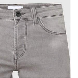 Pantalones cortos de mezclilla para hombre, pantalones cortos de mezclilla finos de moda para hombre, ajustados, ajustados, rectos, con cinturón desgastado, cintura 2025 - Product Image 5