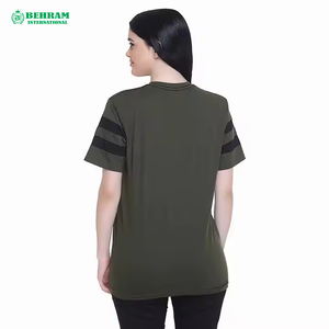 เสื้อยืดโอเวอร์ไซส์เนื้อหนัก 100% ผ้าฝ้าย เป็นมิตรกับสิ่งแวดล้อม ระบายอากาศได้ดี คอกลม คอริบหนา คุณภาพสูง สำหรับผู้ชาย - Product Image 2