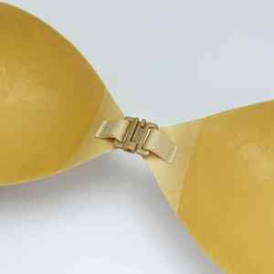 Sujetador deportivo de silicona transpirable inalámbrico Diseño sin tirantes sin rastro con pezones sin costuras Tallas grandes de punto Estilo diario Adultos - Product Image 5