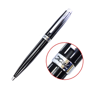 JR3927 para bolígrafos de metal con patrón lineal de lujo personalizado Parker tipo G2 recarga 1,0mm ancho de escritura tinta negra impresión UV - Product Image 1