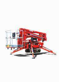 สั่งซื้อ Picker / Cherry Picker ลิฟท์บูมแบบพับยืดไสลด์ขนาด 18 ม. 26 ม. 30 ม. สําหรับขาย