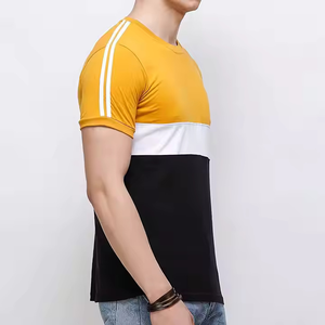 2025 surdimensionné hommes T-shirt haute qualité plaine hommes t-shirt vêtements 100% coton T-shirt à manches courtes hommes Style T-shirt - Product Image 3