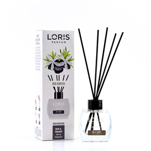 น้ำหอมปรับอากาศ LORIS PARFUM 120 มล. กลิ่นไม้จันทน์หอม  ไม่เป็นพิษ เป็นมิตรกับสิ่งแวดล้อม  พร้อมก้านไม้หอมสีส้ม - Product Image 4