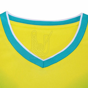 เสื้อฟุตบอลผู้ชายปากีสถานรุ่นใหม่ สวมใส่สบาย ผลิตจากโพลีเอสเตอร์ 100% แห้งเร็ว ระบายอากาศดี คอวี คุณภาพเยี่ยม แขนสั้น - Product Image 2