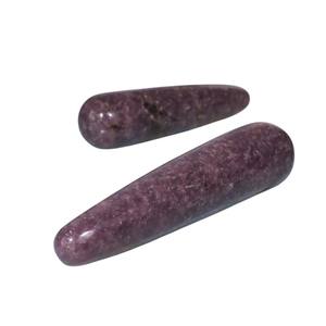 Latest 2026 Most Powerful Healing Crystal Lepidolite Agate Smooth Massage Wand Carved for Home Decoration and Love Meditation - Product Image 5