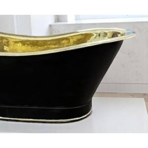 Construcción sólida de latón de las bañeras que mejora la estabilidad y la comodidad, regalos de inauguración de casa, accesorio de baño recién llegado - Product Image 5