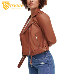 Abrigos de invierno para mujer, abrigo grueso de piel de oveja auténtica, chaqueta de cuero para mujer, chaqueta de aviador, chaquetas de piel de oveja para mujer - Product Image 4