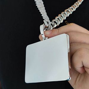 สร้อยคอ777เพชรโมอิสเพชร10K ตัวหนาสร้อยคอฮิปฮอปสีทองแบบไม่เหมือนใครของขวัญเครื่องประดับโรสโกลด์สุดๆสำหรับเขา - Product Image 4