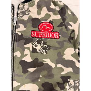 Blouson Bomber Réversible Evisu Vintage Streetwear à Motif Brodé Imperméable Rembourré XS-6XL Automne Fermeture Zippée Enduite - Product Image 6