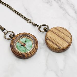 هدية خشبية مستديرة كلاسيكية-هدية لرفقاء العريس 5- - Product Image 6