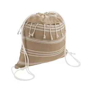 Zaino in Cotone Fouta Personalizzato per Merchandising e Prodotti Promozionali - Product Image 5