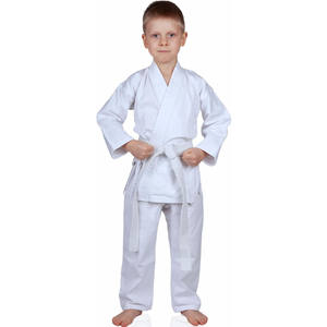 Traditionnel Unisexe Karaté Judo Taekwondo Costumes Uniforme Enfants, Top Premium Qualité 100% Coton 12oz Karaté Judo Uniforme Unisexe - Product Image 1