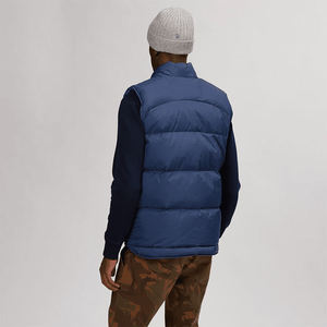 Gilet d'hiver léger pour homme, veste sans manches matelassée thermique douce pour la mode d'hiver, vêtements d'extérieur d'hiver, support OEM - Product Image 6