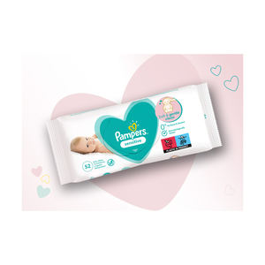 Lingettes pour bébé Pampers épaisses et durables pour un nettoyage sans dégâts - Product Image 4