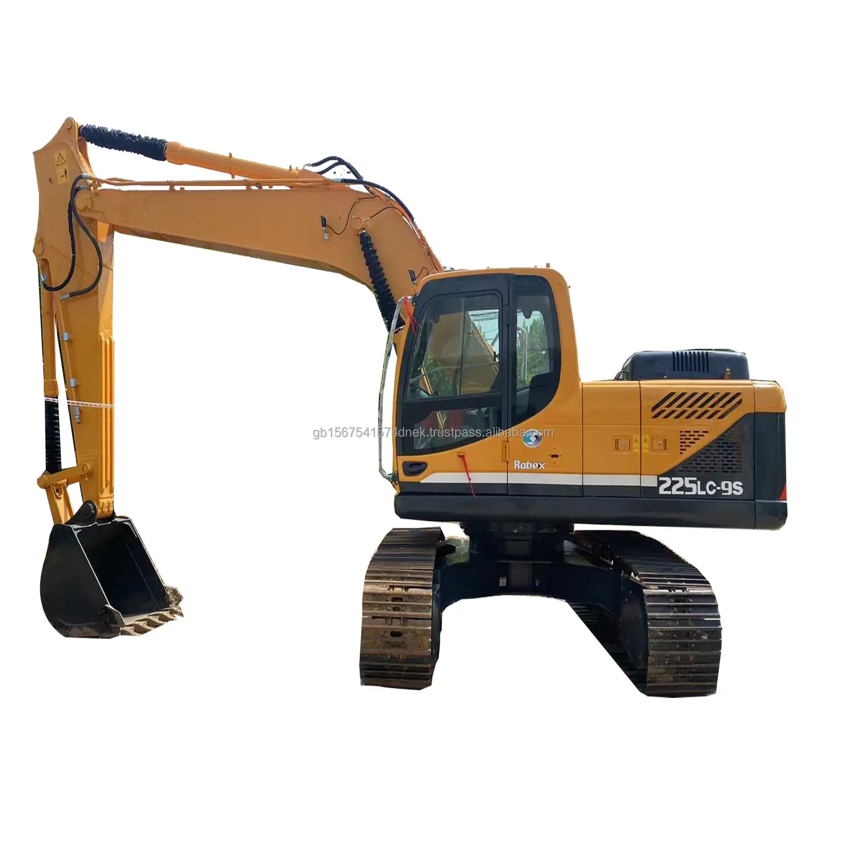 Hyundai 225 Secondhand Medium Excavators High Quality Low working hour Used Crawler Excavators for sale
