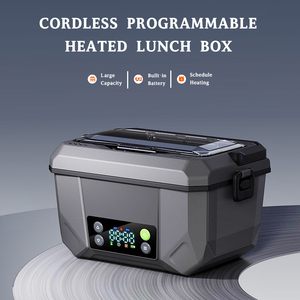 Nouvelle annonce : Boîte à bento portable <span class=keywords><strong>rechargeable</strong></span> par USB, chauffe-plat électrique, boîte à lunch pour enfants, bol isotherme sans fil - Product Image 3