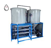 Traitement des eaux usées de l'électrocoagulation des fluides de coupe, traitement des eaux, machines de traitement des eaux, huile de coupe, eaux usées, équipement EC, effluents CNC