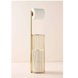 Porte-papier hygiénique en fer design en gros pour décorer la salle de bain Offre Spéciale porte-papier hygiénique en fer de meilleure qualité Arts métalliques indiens - Product Image 1