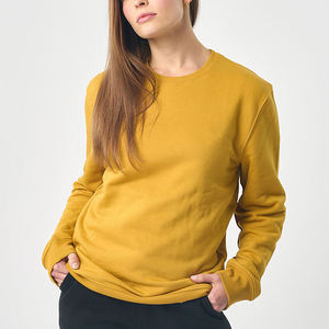Sudaderas de mujer de alta calidad, Jersey de algodón 100%, nuevo bordado estampado personalizado, sudadera de gran tamaño para mujer, todas las tallas - Product Image 3