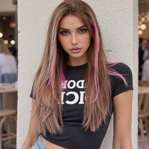 DWY <b>Long</b> Length Rose Gold Lace Human Hair <b>Wig</b> 100% Virgin Remy Hair 36-38 Inches 12A Grade HD Color Lace - Product Image 1