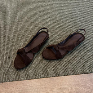 Zapatos planos de lona transpirables para mujer, zapatillas informales para mujer, mocasines sin cordones, calzado cómodo de moda femenina para verano - Product Image 1