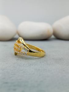 Bague de fiançailles classique Bague de mariage pour femme Fine Solitaire VVS Lab Grown 2ct Round Cut Diamond 14k 18k Gold GIA IGI Certified - Product Image 3