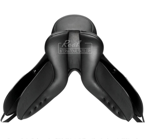 Selle d'Équitation Anglaise Professionnelle en Cuir avec Arceau en Plastique – Couleurs Personnalisables, Durable et Confortable pour le Saut et la Course - Product Image 2